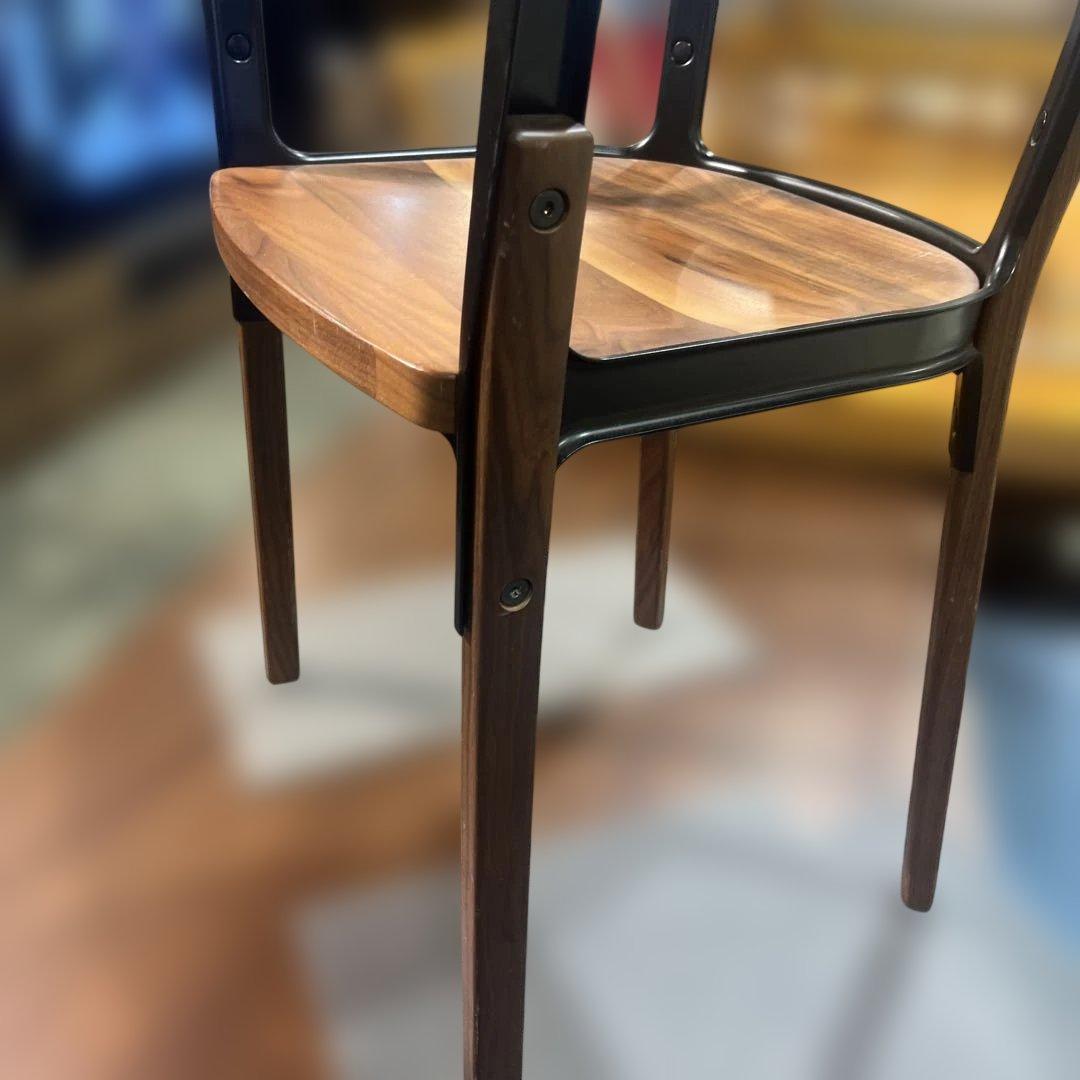【MAGIS】Steel wood chair◆デザイナーズチェア◇イタリア◆A