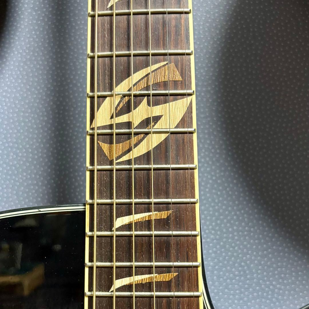 美品【トランスギター】IBANEZ AEG24-Ⅱ　単板、美しい虎目（値下げ中）