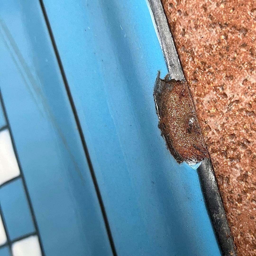 ヴィンテージ エナメル レードル ラック / ホーロー