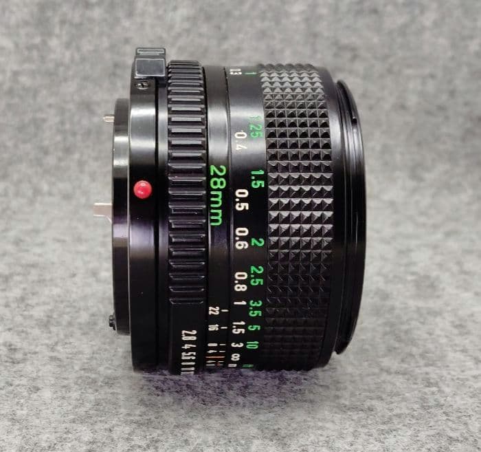 Canon ＮFD 28mm f/2.8 単焦点レンズ