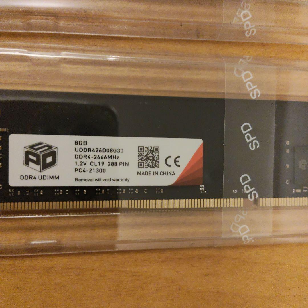 デスクトップ用メモリ16G(8GB×2枚)