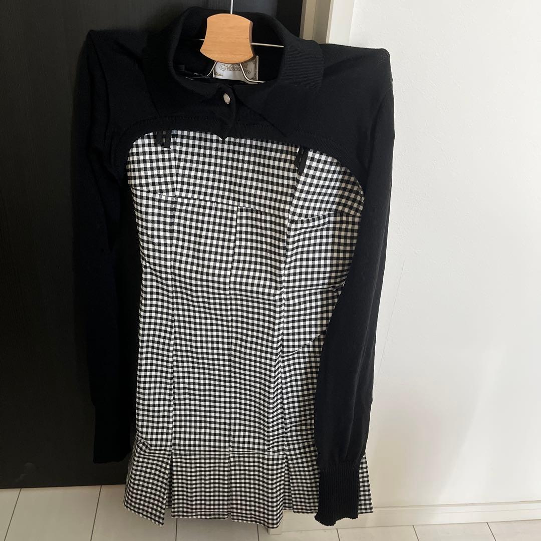 michell Macaron ミシェルマカロン　ギンガムチェックワンピース