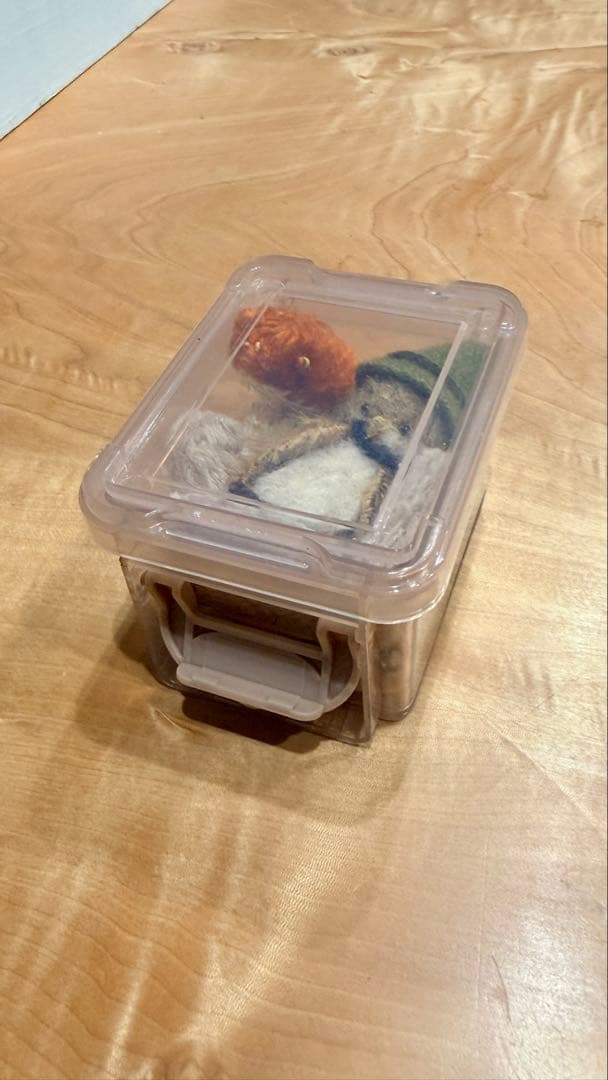 moriのえほん様　ふくろうとキノコのセット ミニチュア　ぬいぐるみ