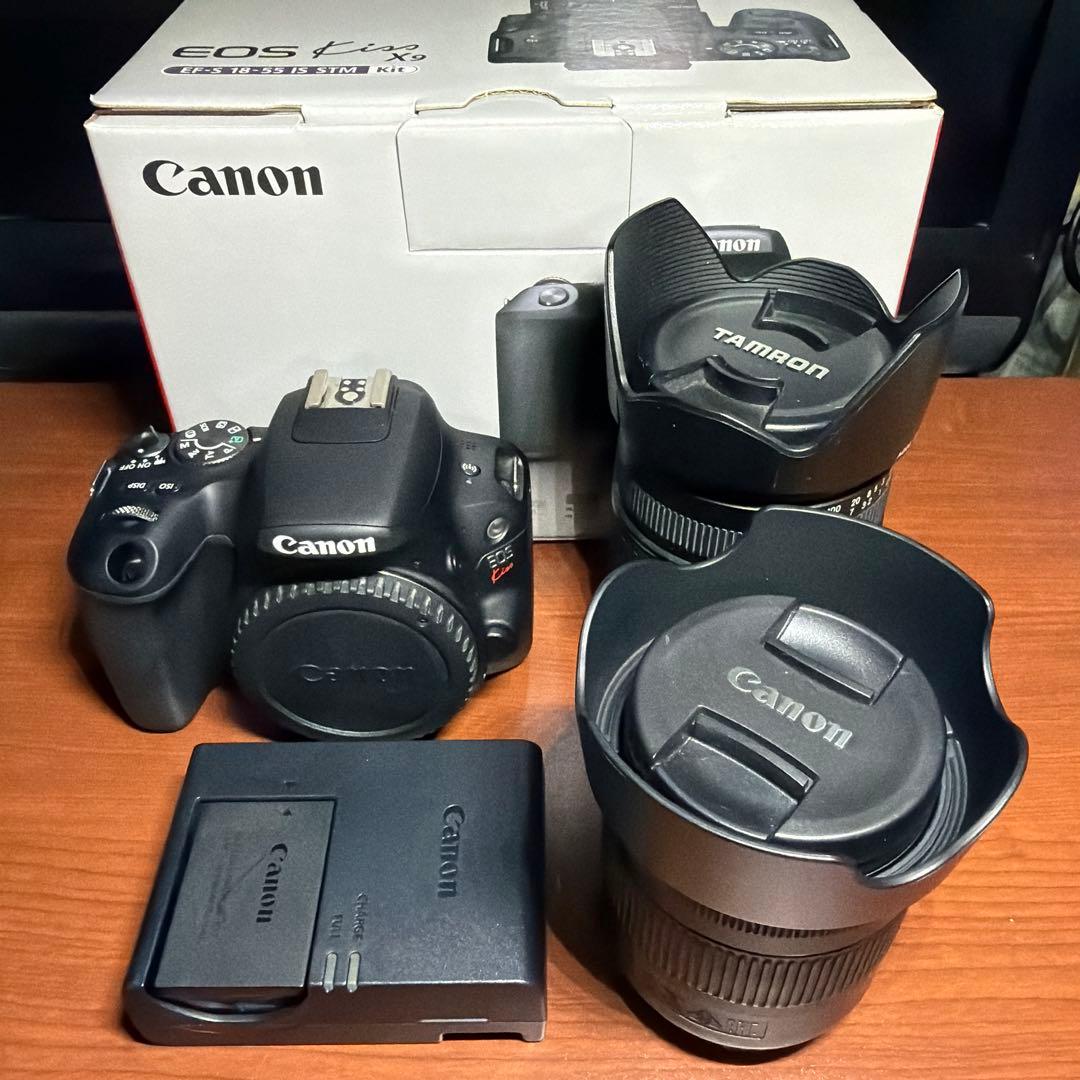 Canon EOS Kiss X9 ＆TAMRONレンズ＆カメラバッグセット