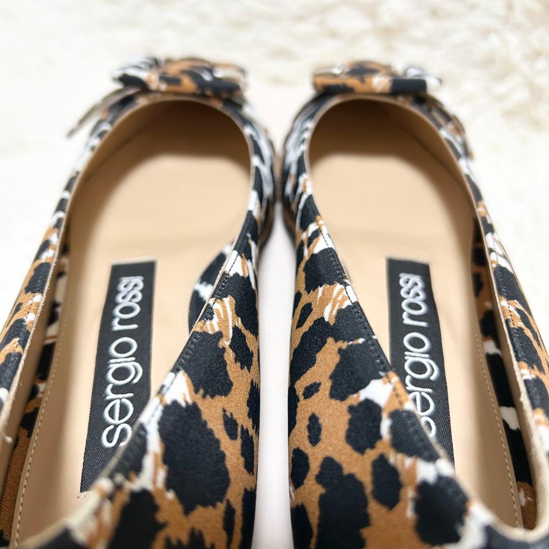 【美品】Sergio Rossi セルジオロッシ パンプス フラットシューズ