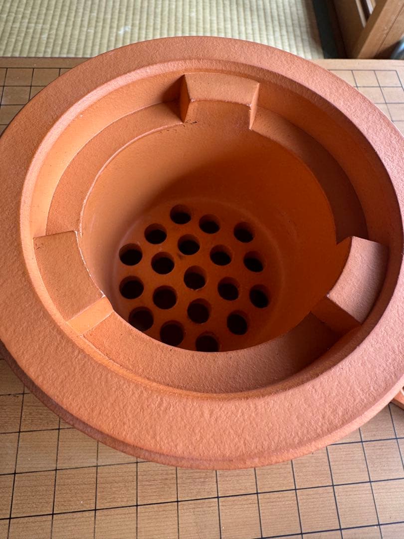 涼爐 陶工 茶道具 在銘