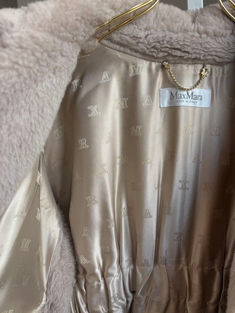 MaxMara NEWABAVO テディベア ケープSM