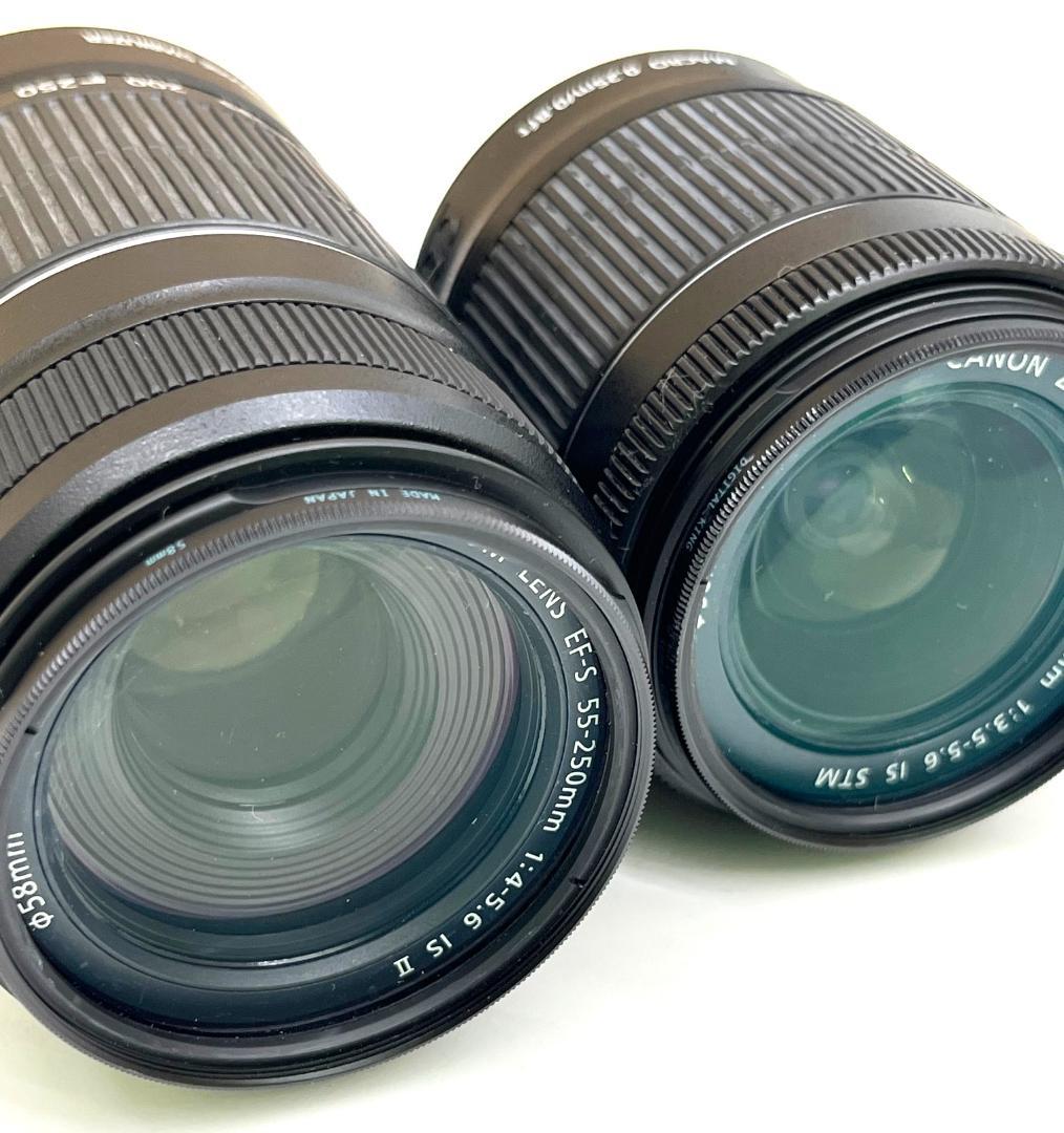 美品　EOS　Kiss X7 ダブルズームキット キャノン