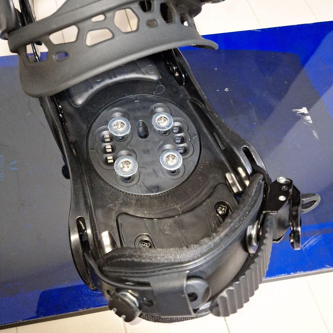 スノーボードセット　K2フュージュ１５８センチ　ZUMAM-Lサイズビンディング