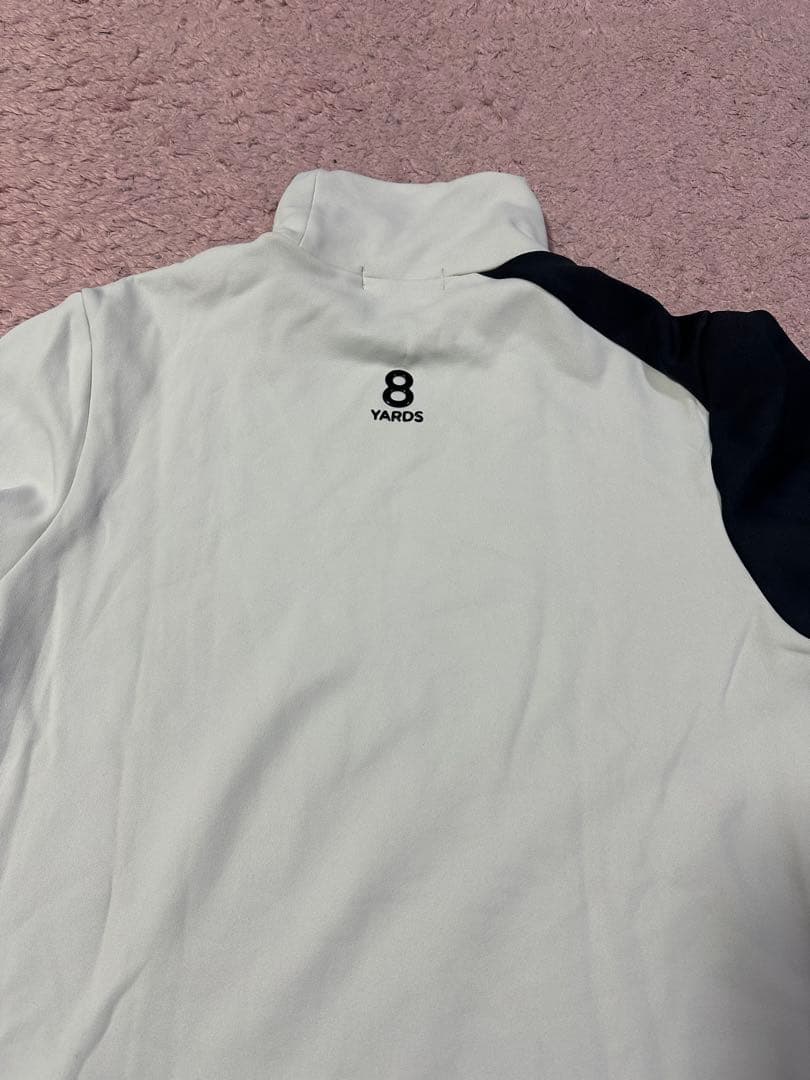 美品　8Yards ハイネックシャツ　サイズL 8ヤーズ　メンズ　ゴルフ