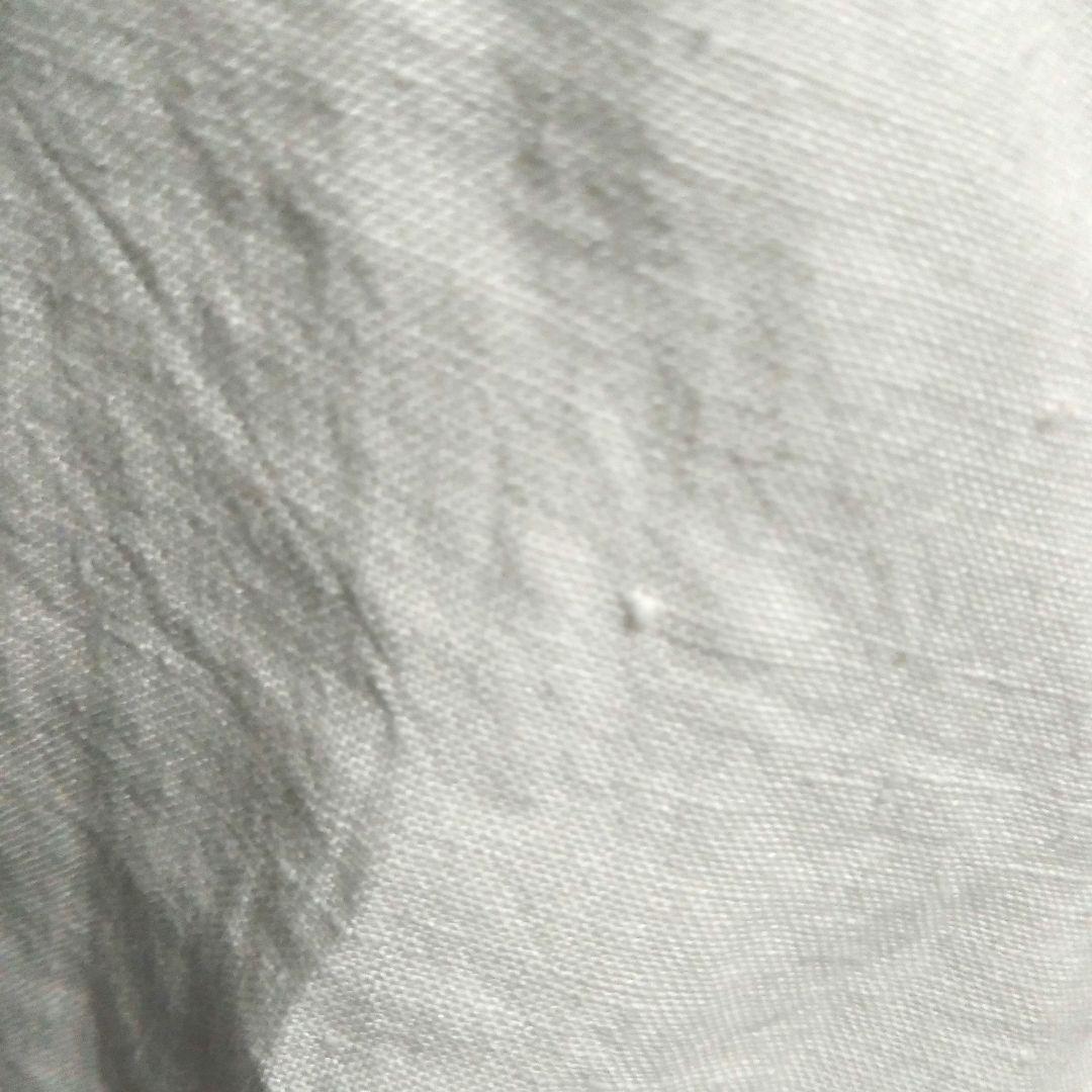 タグ付き　ネストローブ　リネン近江晒しラッフル袖2wayブラウス 　白