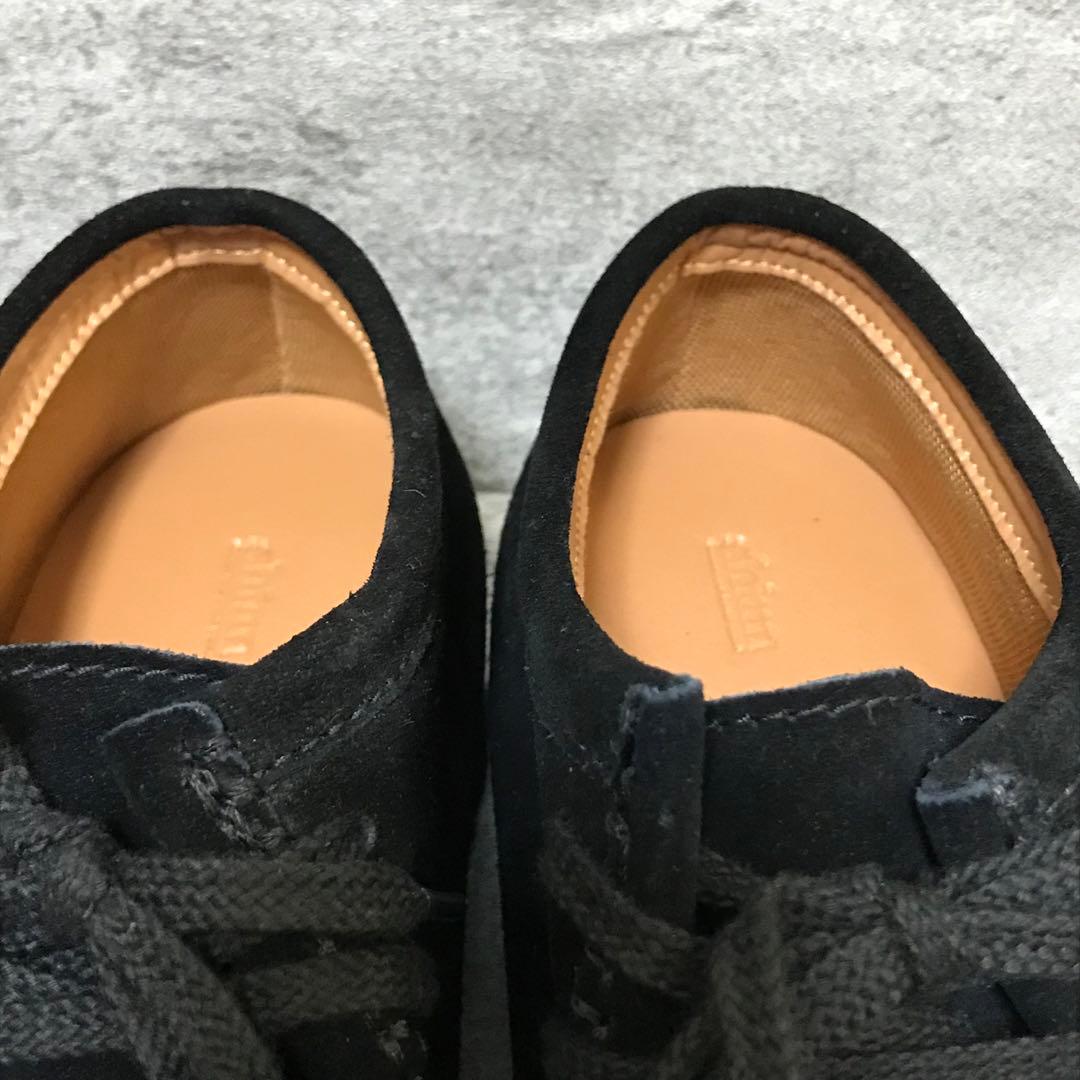 【ほぼ未使用】SHIUN スウェード レザー モカシンシューズ Sサイズ