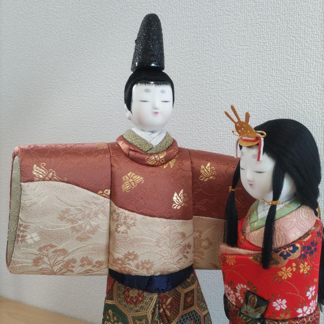 ❀木目込み雛人形❀大きいお雛様❀木目込人形