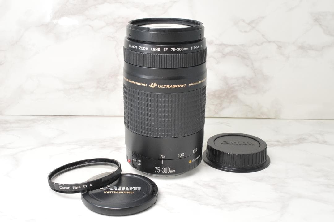 望遠レンズ❣️Canon⭐️EF 75-300mm F4-5.6 Ⅱ USM