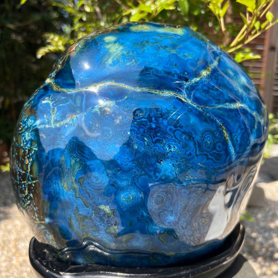 ✳️専用‼️✮家宝級逸品✮超極大✮癒される色模様✨ブルーメノウ 青瑪瑙 原石 天然石