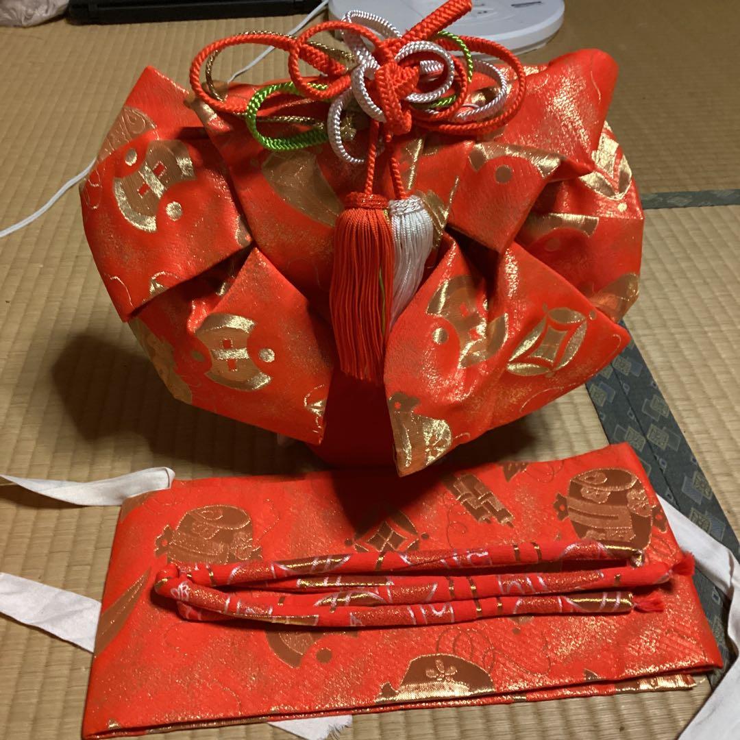 七五三　七歳用フルセット　帯幅16センチ 草履21センチ