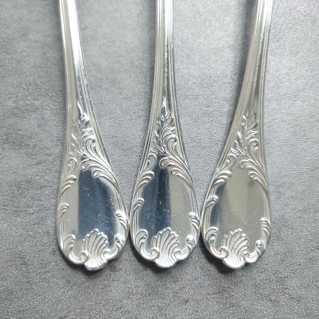 希少 クリストフル マルリー デザートスプーン 3点