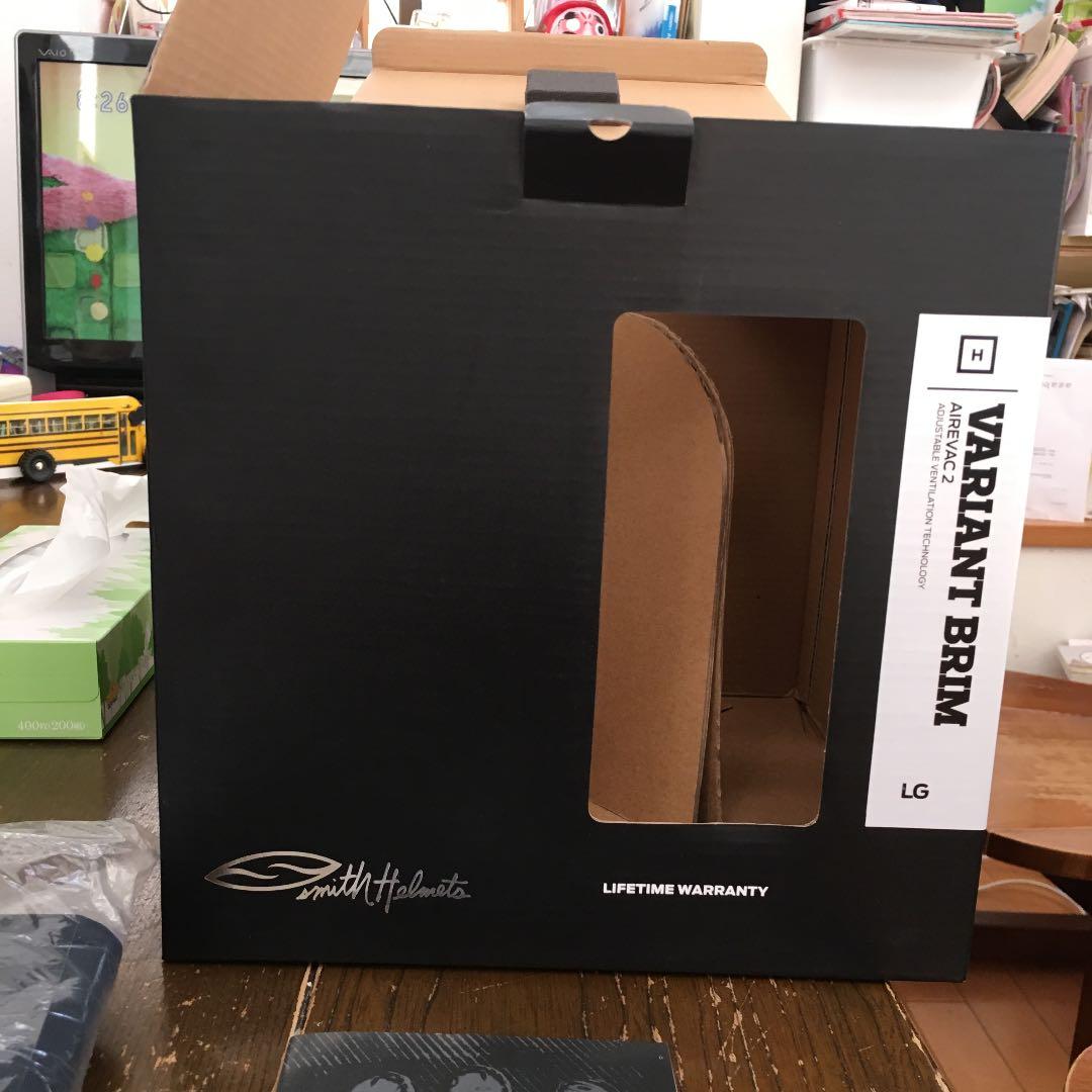 smith variant brim スノーボード用ヘルメット