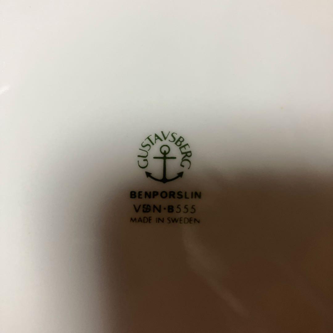 5枚　北欧 グスタフスベリ　プレートセット　ヴィンテージ　スェーデン