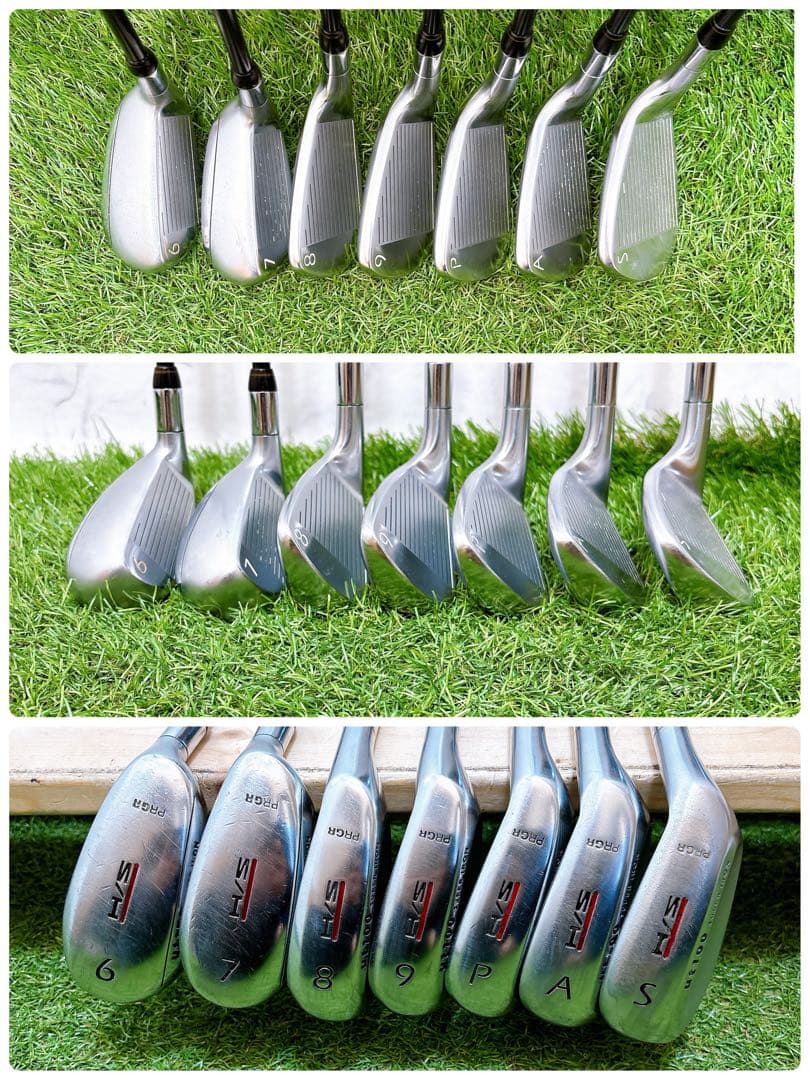 プロギア　ドリームレディースアイアンセット　ゴルフクラブ　7本 右利き