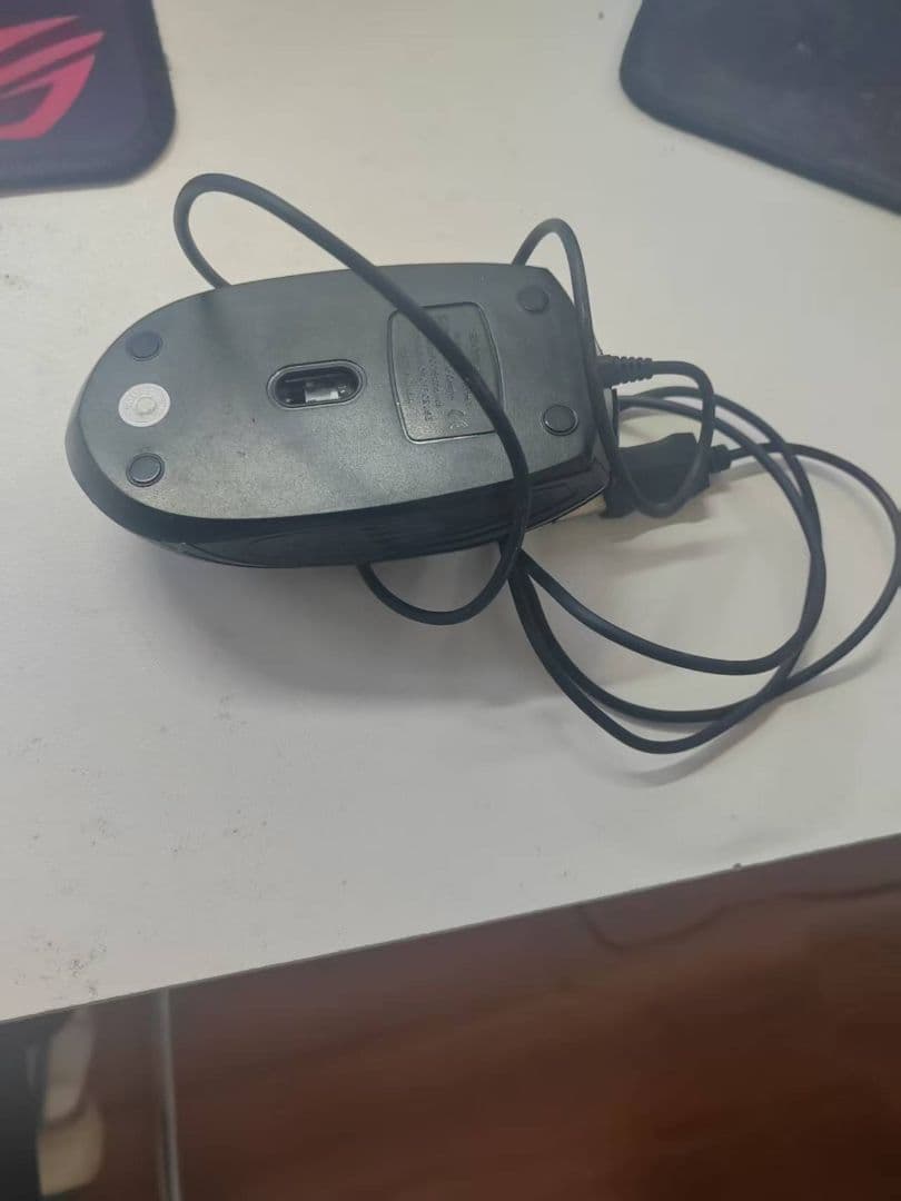 有線エルゴノミックマウス 黒