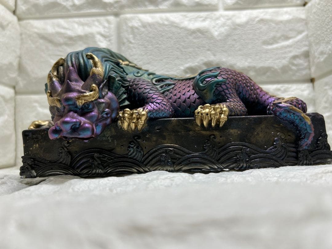 【水わらび】⭐️最強財運〜龍神様⭐️イケメン紫龍　ずっしり801g