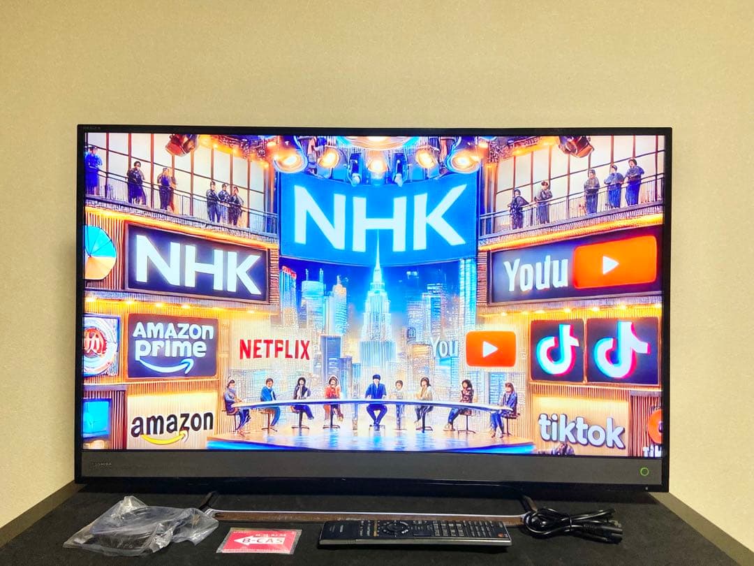 【今だけ優待価格】東芝 REGZA 40V型4K・3チューナーW録(外付HDD)