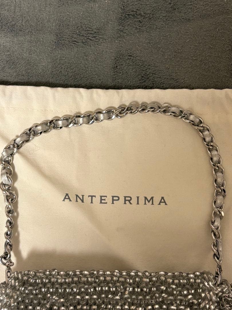appleさま専用 ANTEPRIMA ルッケット シルバー ショルダーバッグ