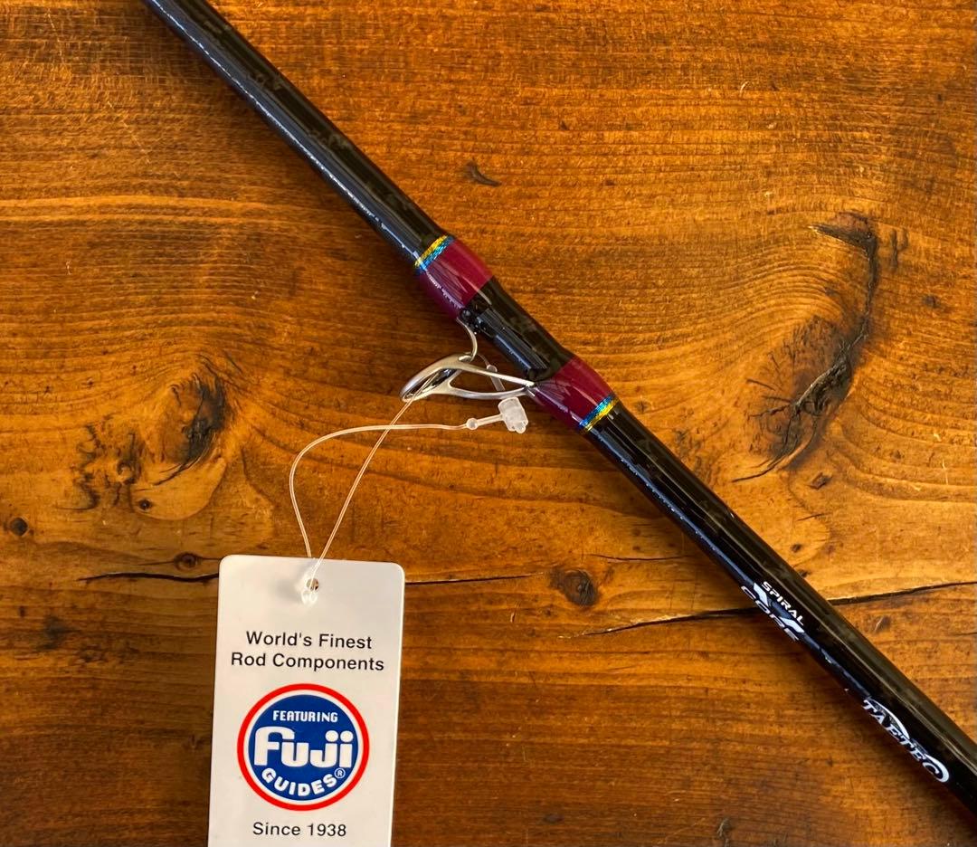 ジギングセット　ベイトロッド　3ピースパックロッド　Fujiガイド タイラバ
