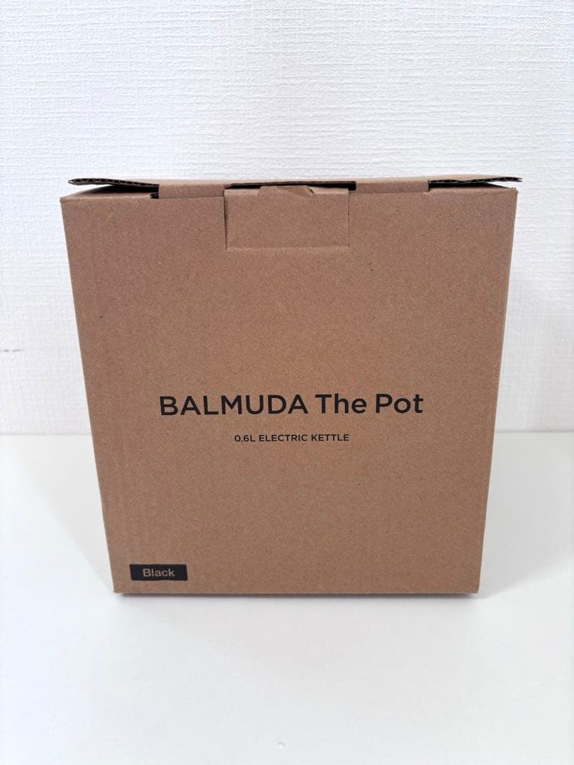 BALMUDA 電気ケトル ブラック 台座付き　バルミューダ