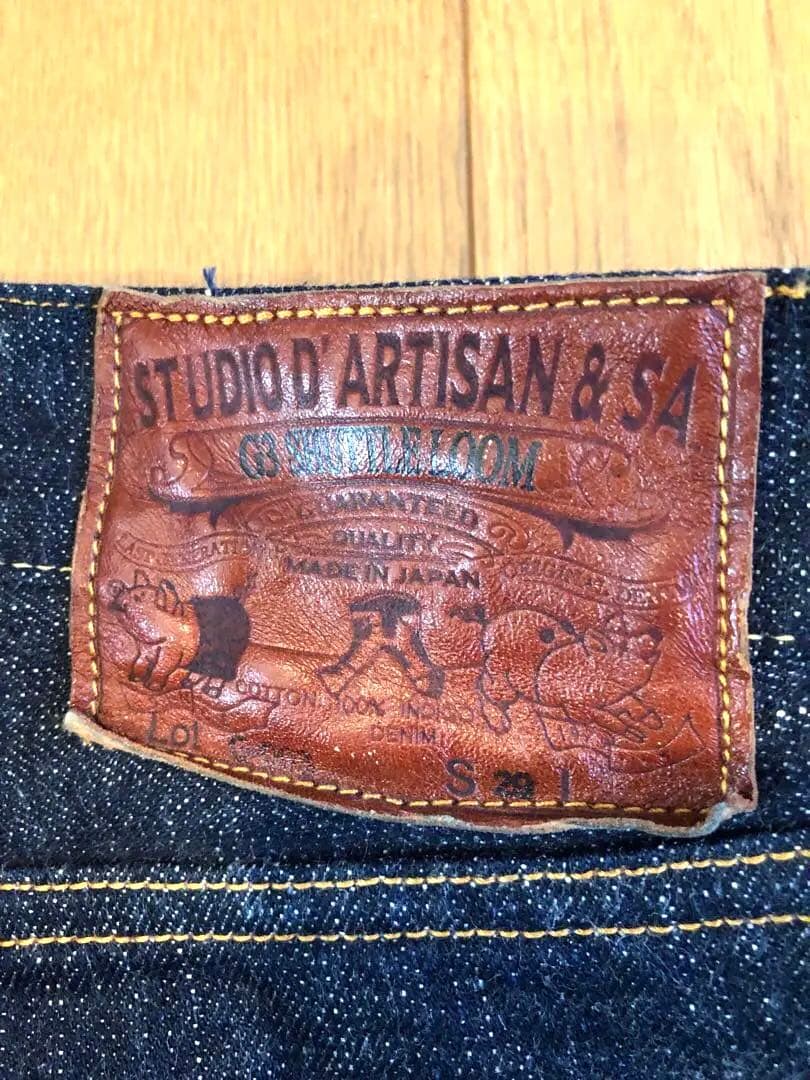 Masayuki　ダルチザン G3 テーパード スリム ジーンズ