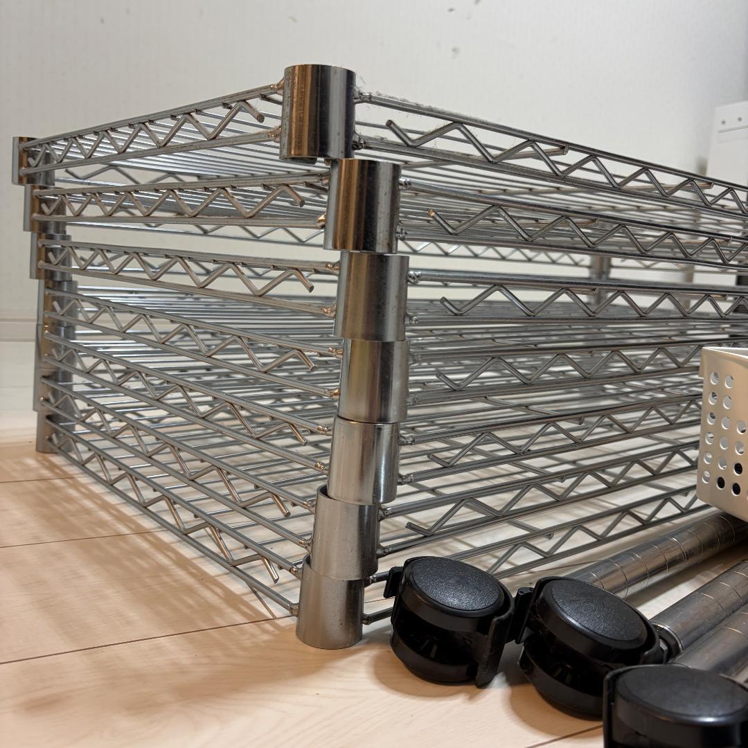 メタルラック 180cm高さ スチールラック 7段 幅90cm 大き目 大サイズ