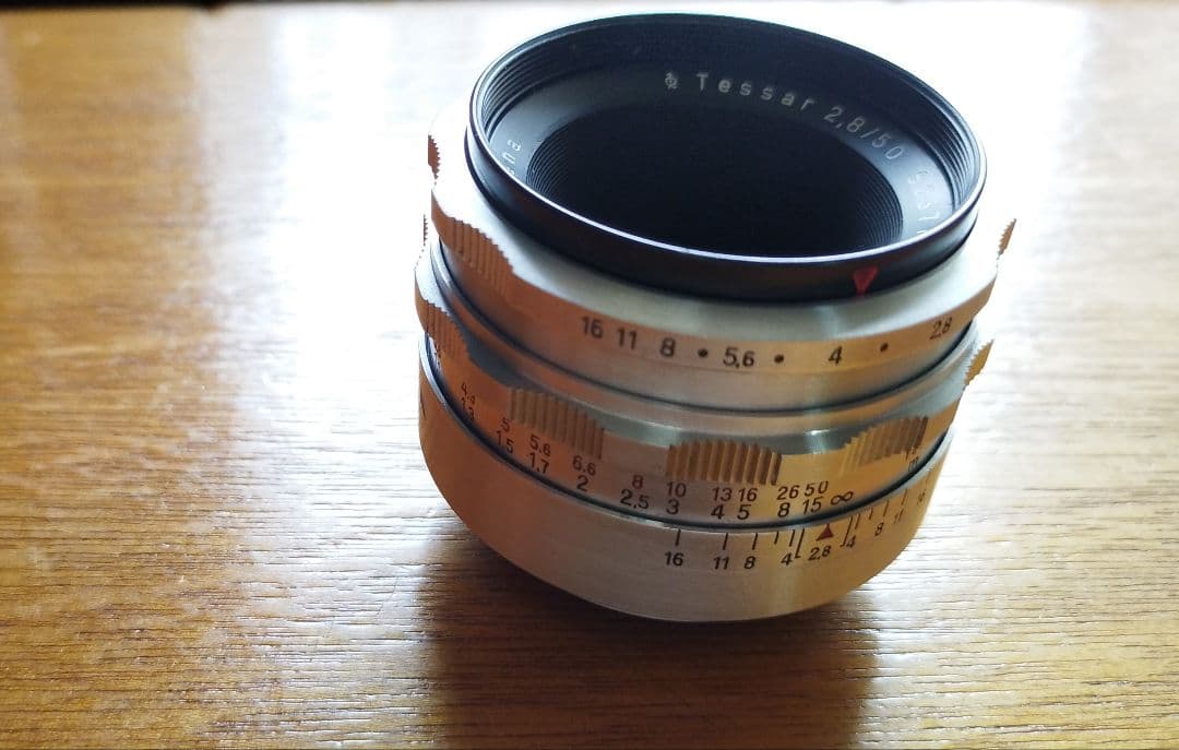 イエナ　テッサー　ドイツ製　50mm F2.8 M42