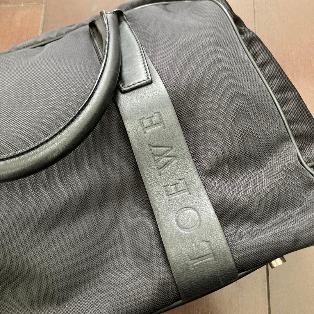 ロエベ　ボストンバッグ　ブラック