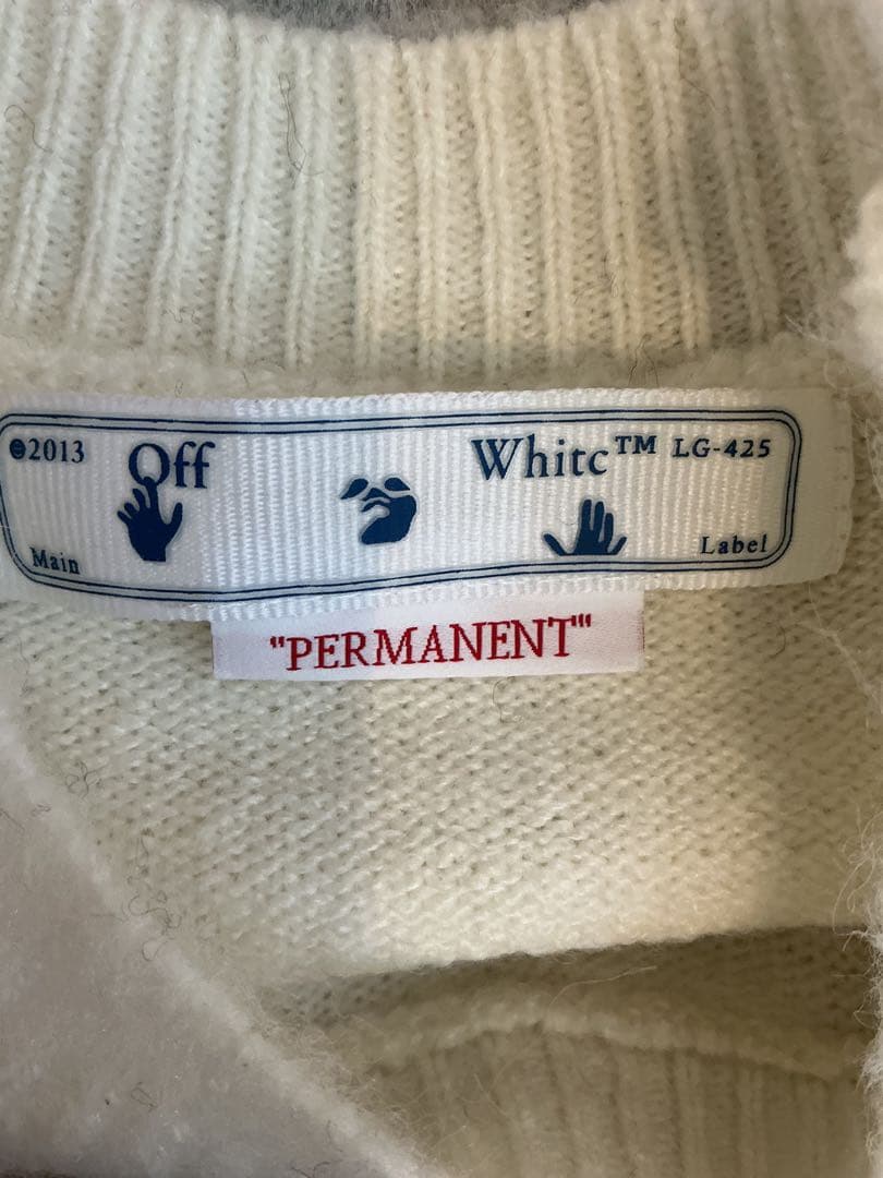 Off-White ニットセーター グラデーション