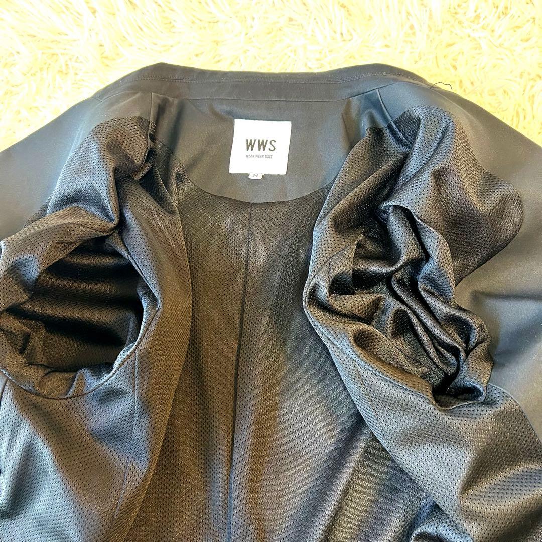 WWS ワークウェアスーツセットアップスーツ　ストレッチ　洗える　撥水