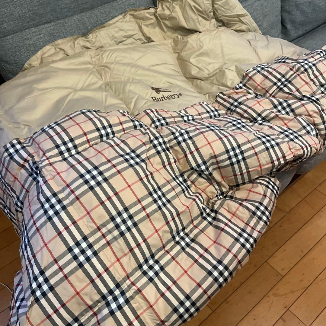 Burberrys チェック柄 羽毛掛け布団 新品　シングル