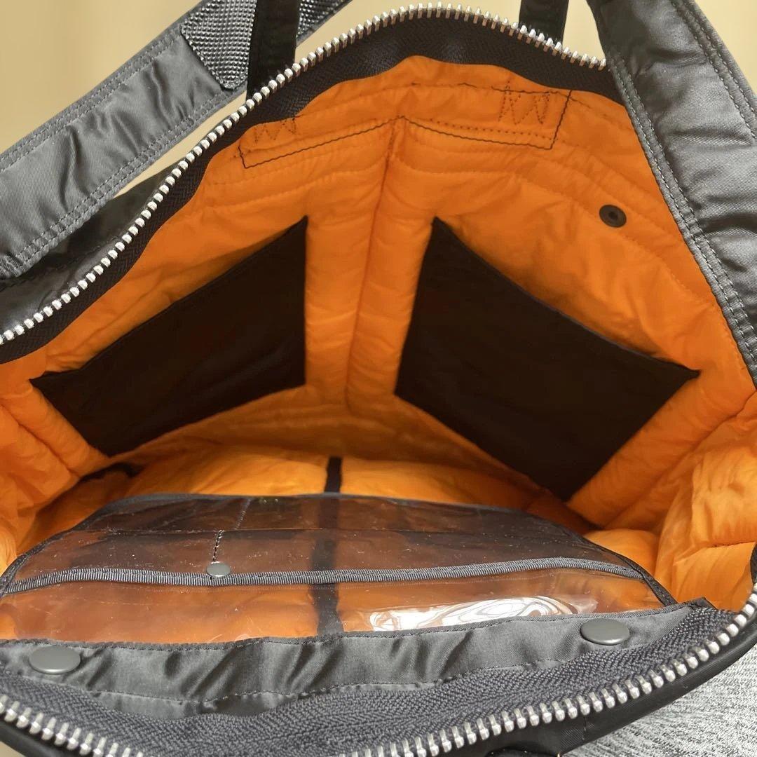 POTER TANKER ヘルメットバッグ ブラックナイロンショルダーバッグ