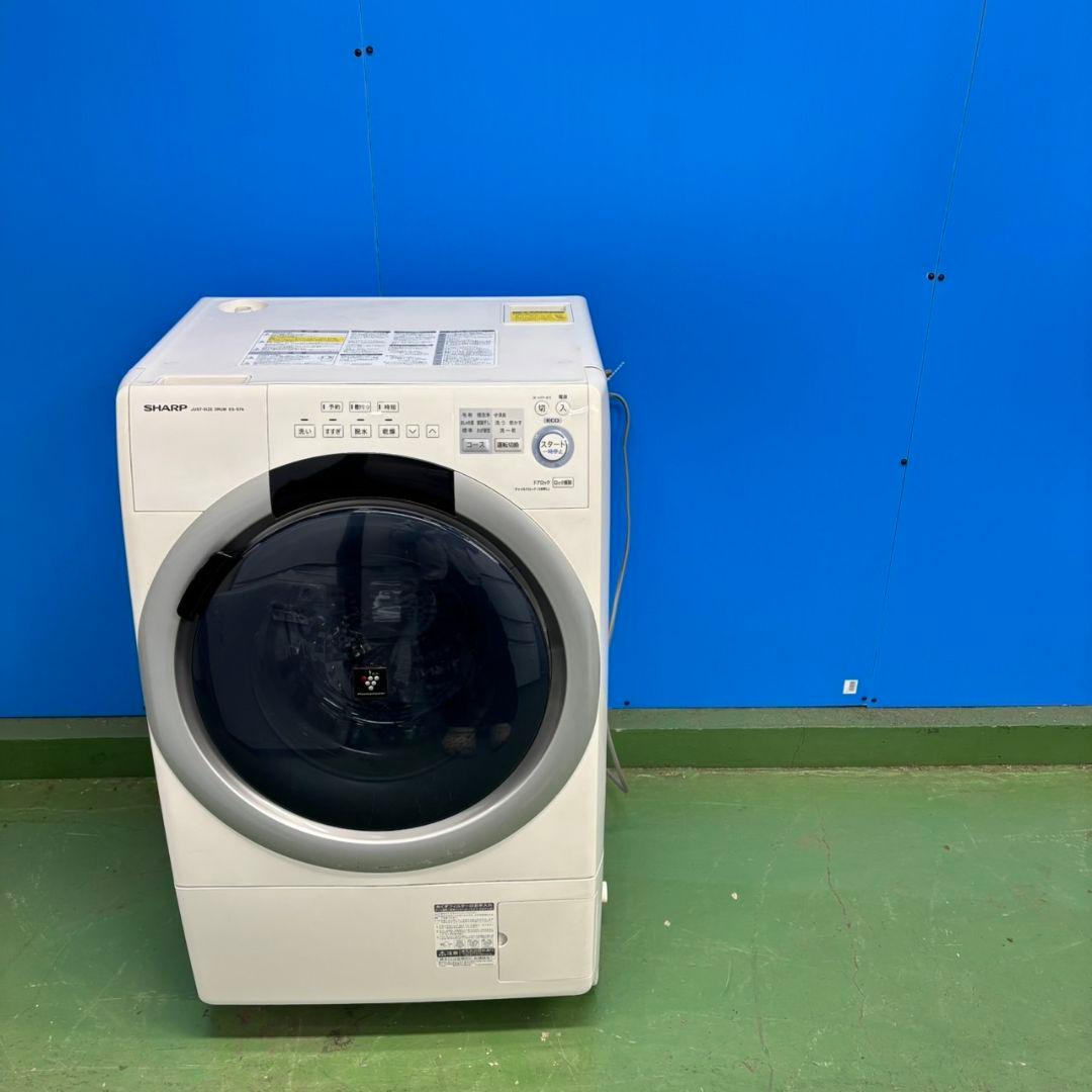 506 SHARP ドラム式洗濯機　乾燥付　7/3.5キロ　小型　一人暮らし