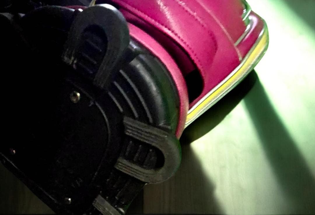 送料無料/美品　M-U SPORTS ピンク ゴルフバッグ/キャリー付き