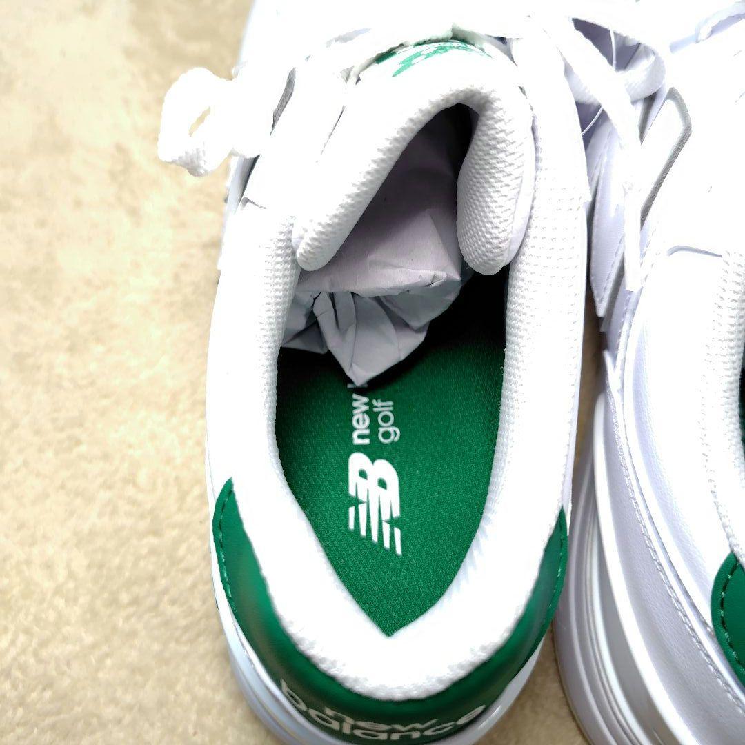 【新品未使用】 ニューバランス ゴルフシューズ UGS574J3 ホワイト 27