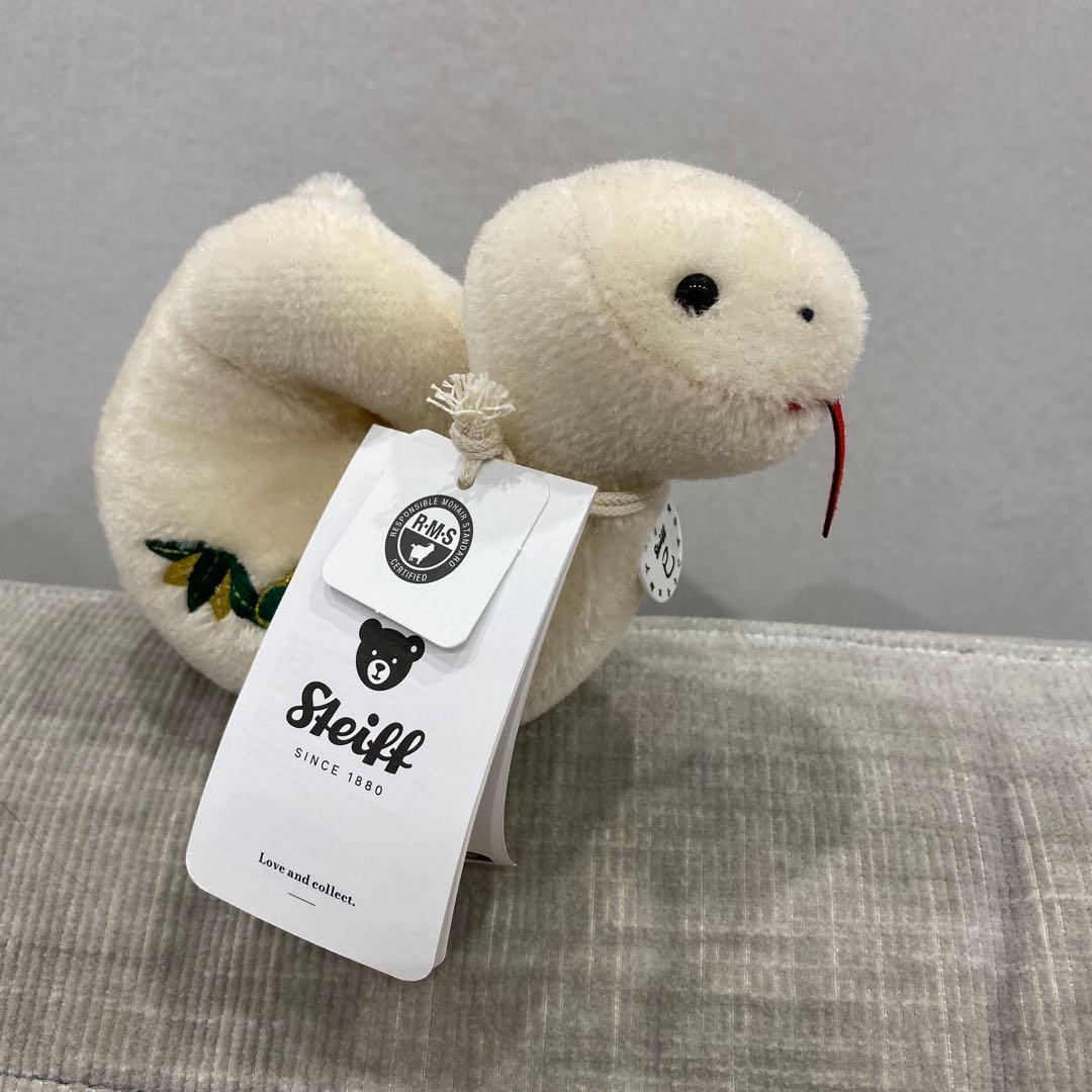 シュタイフ　steiff 干支　巳　置き物