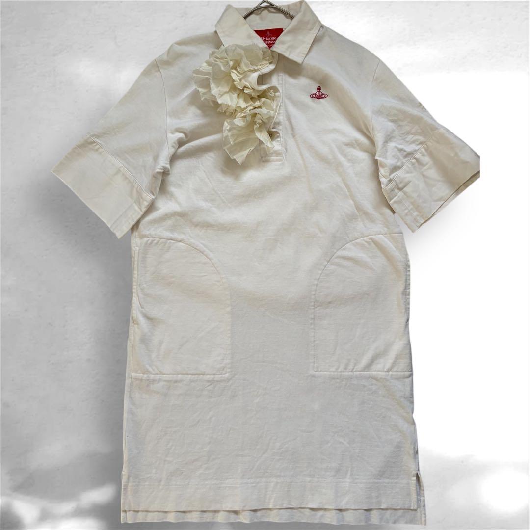 VIVIENNE WESTWOOD RED LABEL フリル付きワンピ　00