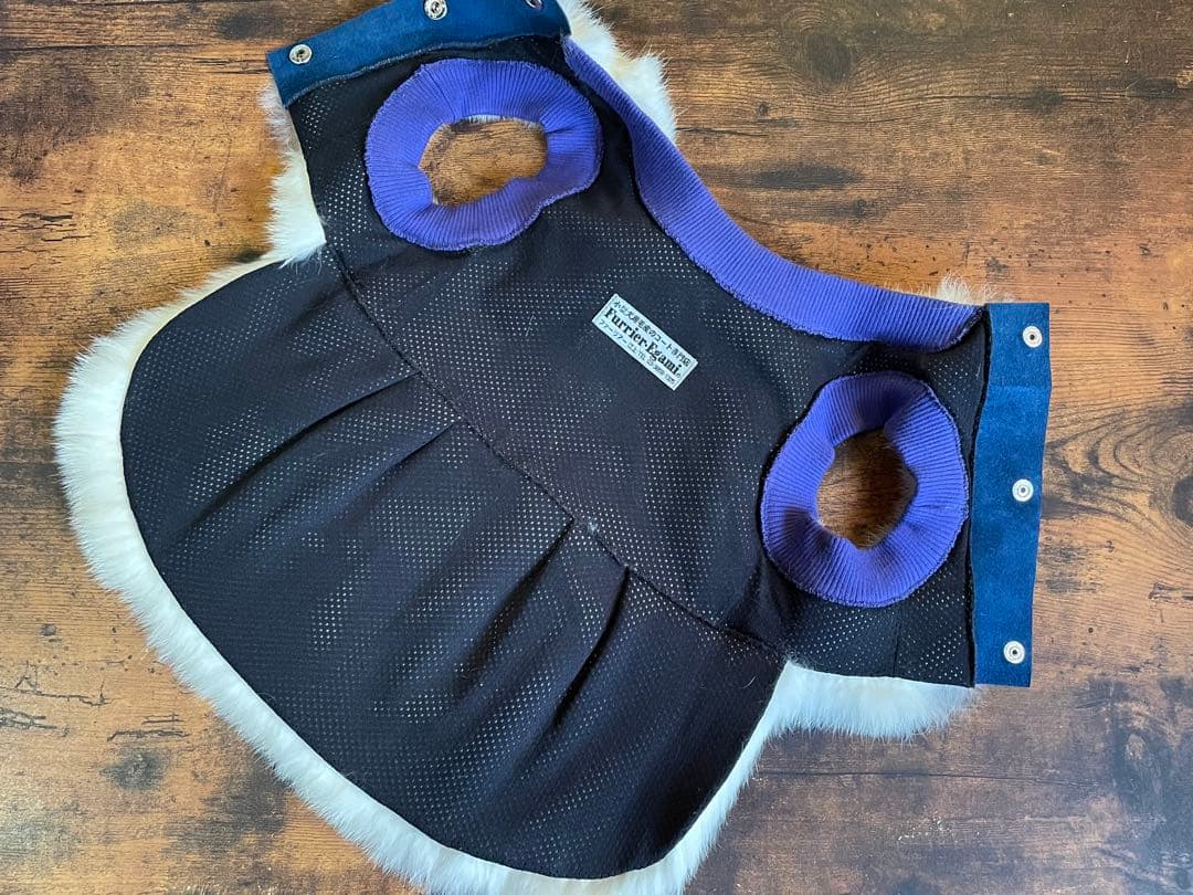 最終お値下げ　犬服　Furrier-Egami ラビットファーコート大きいサイズ