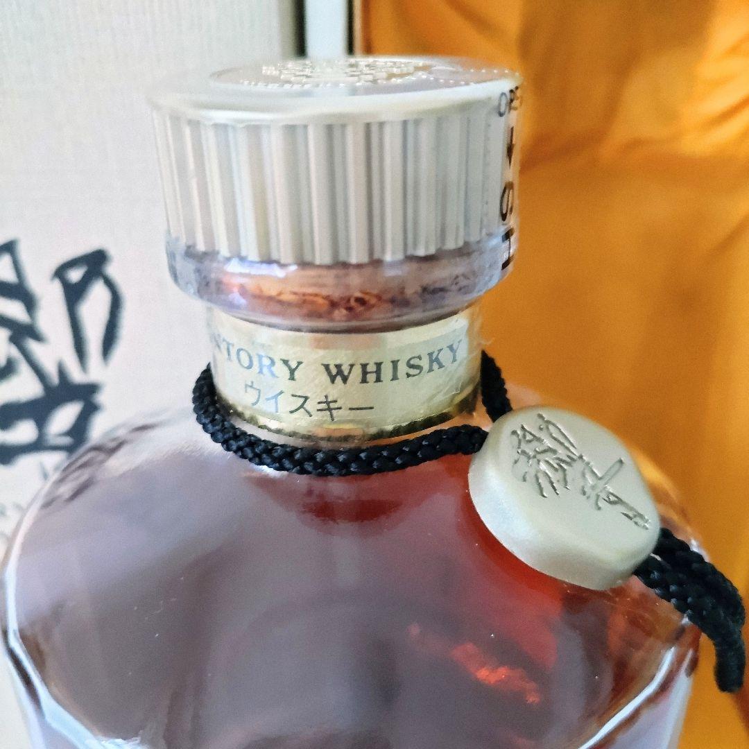 希少 初期【サントリー】響 旧ボトル　裏ゴールドラベル 金キャップ 古酒 未開封