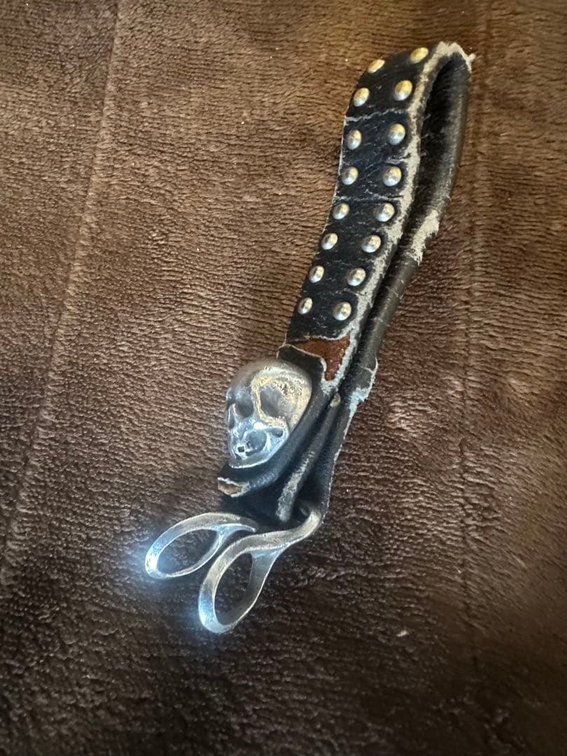 RUDE GALLERY CHAOS DESIGN シルバースカル キーホルダー