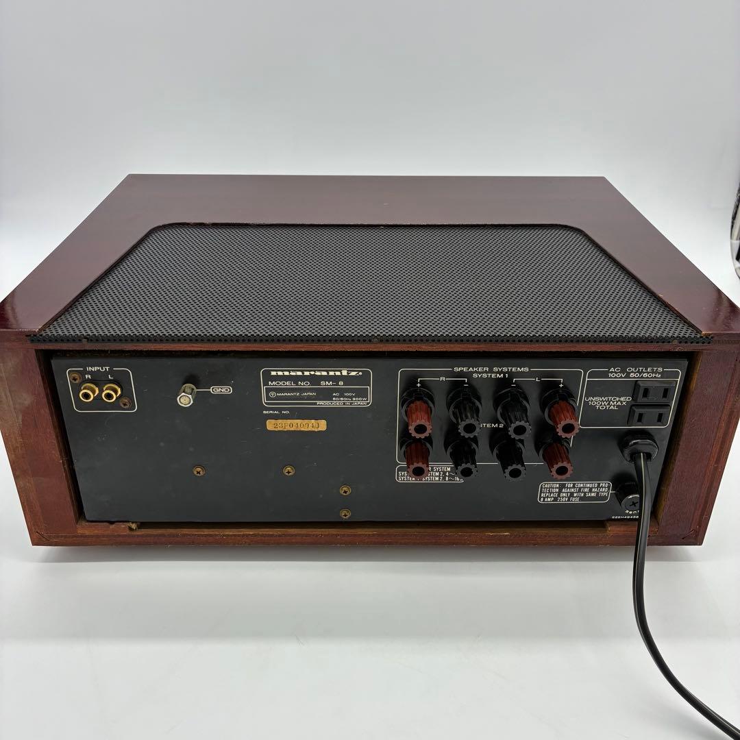 marantz マランツ STEREO POWER AMPLIFIER SM-8