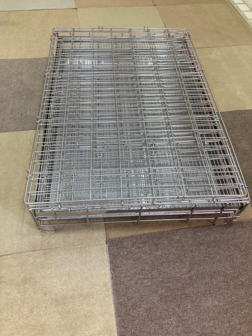 【犬用ケージ】ＰＲＯステンレスケージ　ＬＬ－ＬＳＤ　長面扉