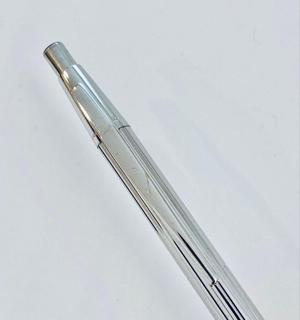 プラチナ仕上げ◆モンブラン高級ボールペン ノブレス1970s MONTBLANC