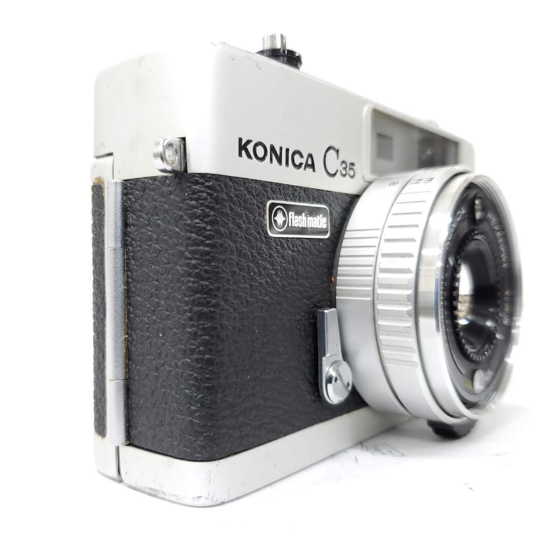 フィルムカメラ KONICA C35 Flash matic F1225-251-3p p